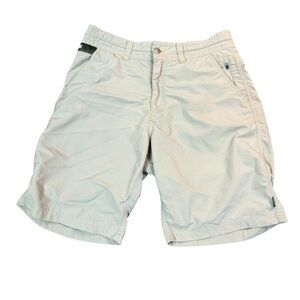 Howler Brothers Cream Cargo Shorts